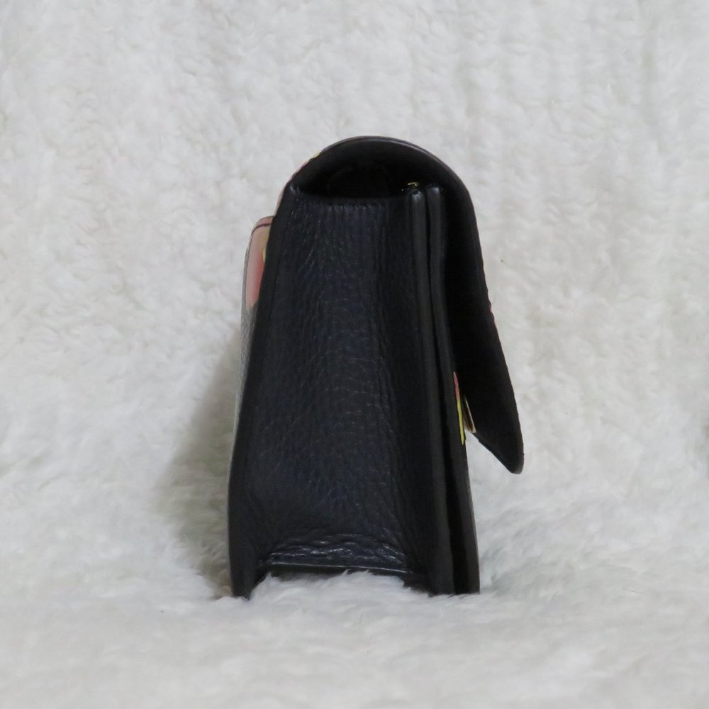 Coach Dreamy Land Floral Leather Mini Brynn (Midnight) - Picture 4 of 8